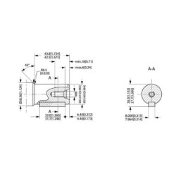 Silnik orbitalny OMPX 100 wałek Ø 25 mm A2