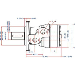 Silnik orbitalny OMR 100 wałek Ø 32 mm