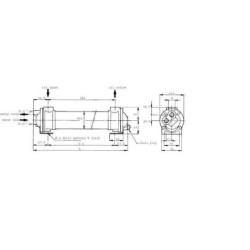 Chłodnica oleju z płaszczem wodnym MG-80-310-4