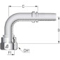 Końcówka DN13-7/8-UNF-90°