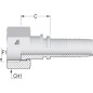 "Końcówka DN25-1"" BSP face seal"