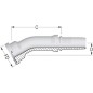 Arm.wtł.+kołn.DN20-Ø44,4mm,30°