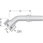 "Końcówka DN32-1""1/4 BSP-45°"