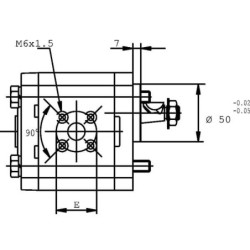 Pompa zębata PLP20.4S0-54B4-LBE/BC-N EL