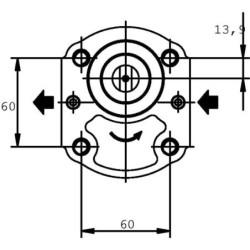 Pompa zębata PLP20.8S0-95B6-LBE/BC-N-EL