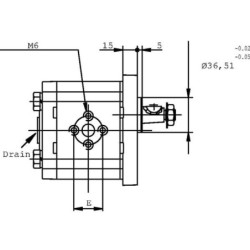 Silnik zębaty PLM20.8R0-82E2-LEA/EA-N