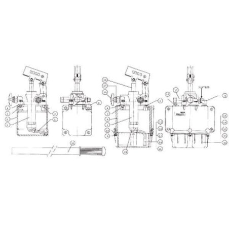 Element zawiasu do PMS/PMSD 12/25/45/50