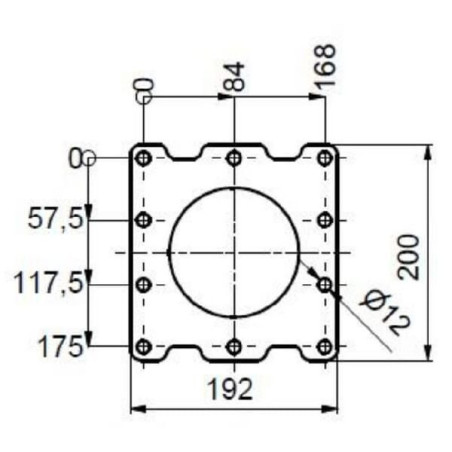 Pompa płatów obrotowa R116-120S