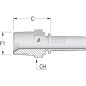 Końcówka DN10-3/8 BSPT