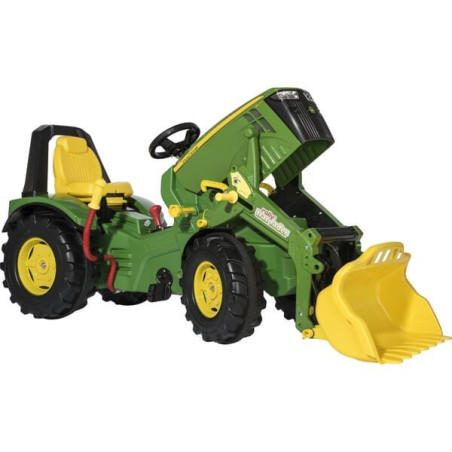 Traktor John Deere 8400R X-Trac z ładowaczem czołowym i hamulcem