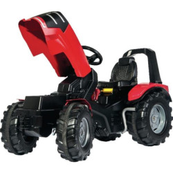 Traktor z napędem na pedały i ładowaczem Premium z hamulcami, przekładnią wiek od 3 lat RollyX-Trac Rolly Toys