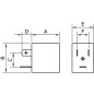 Cewka magnetyczna 24VDC 2W