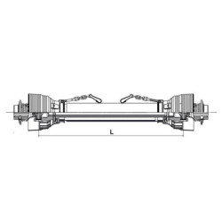 Wał przegubowy PTO 40 L=710 mm gopart