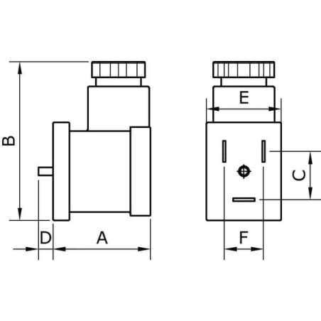 Wtyczka z LED 24 V