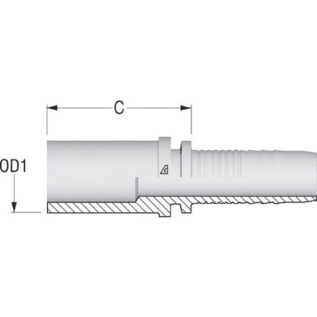 "Końcówka DN6- (1/4"")"