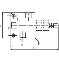 Zawór redukc.RP16 20A12S B3/4