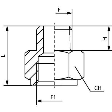 "Złącze redukcyjne 1/8"" x 1/4"""