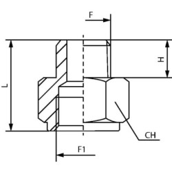 "Złącze redukcyjne 1/8"" x 1/8"""