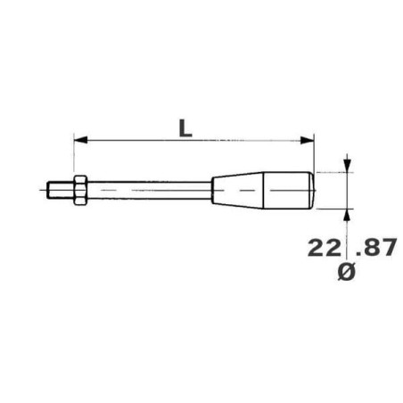 Dźwignia AL08 M12 × 150 (LCB)