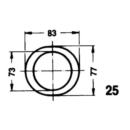 Rura ochronna, SD25 1000 mm