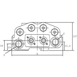 Zawór kpl. SDM102/2-1500