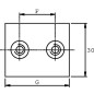 Obejma ciężka kpl. 1x38 mm, PP gr. 3 (1 szt.)