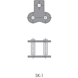 Zamek łańcucha z klipsem SK-1