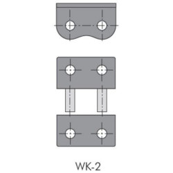 Zamek łańcucha z klipsem WK-2