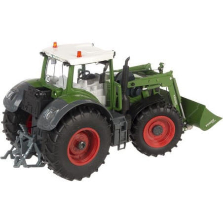 Fendt 933 Vario z ładowaczem czołowym ze zdalnym sterowaniem i w aplikacji