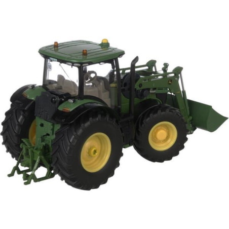 John Deere 7310R z ładowaczem czołowym ze zdalnym sterowaniem bluetooth i w aplikacji