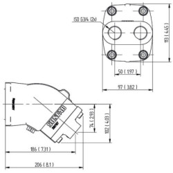 Silnik tłokowy 12 cc L35 SG3