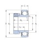Łożysko kulkowe zwykłe 30x62x33.9 mm gopart