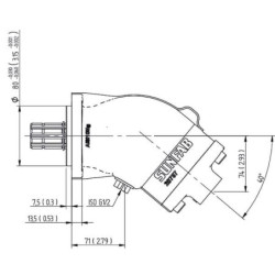 Silnik tłokowy 47 cc L35 S2