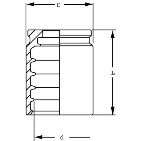 Tuleja Ø108x104mm DN75 ocynk Dietzel