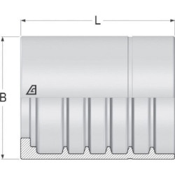 Tuleja NS4 DN50