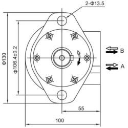 Silnik orbitalny 250cc gopart