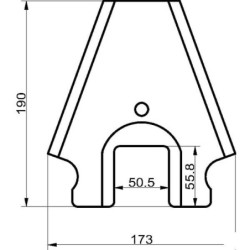 Nóż do przyczepy samozbierającej Schuitemaker