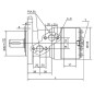 Silnik orbitalny 160cc gopart