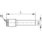 Złącze wtykowe proste redukcyjne, 10x6 mm Kramp