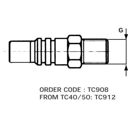 Siłownik teleskopowy TC3056