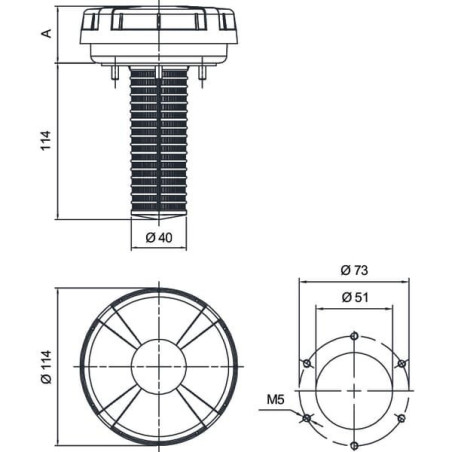 Filtr 10 µm H=68 1800 l/min