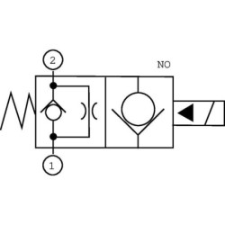 Zawór 2/2 SVP10NO 12VDC A06