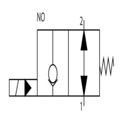 Zawór 2/2 SVP10NOR 12VDC A06