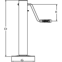 Stopa podporowa DG701