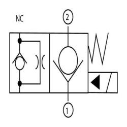 Zawór 2/2 SVP10NC 24VDC A08