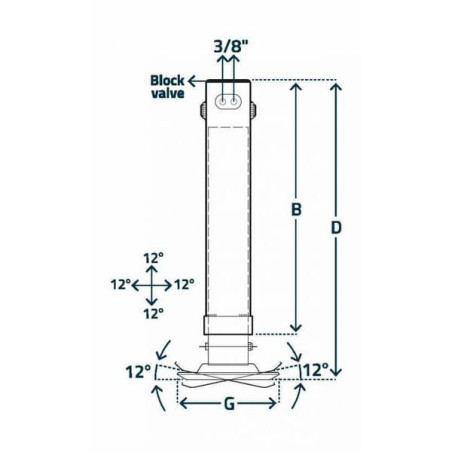 Stopa podporowa hydrauliczna