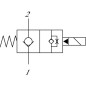 Wkład zaworu 2/2 SVP08-NC-00-B-00