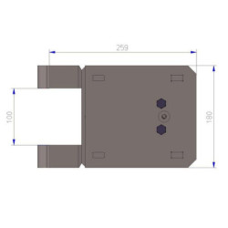 Korpus szybkozłącza DS01