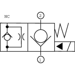 Zawór 2/2 SVP10NC 12VDC A06