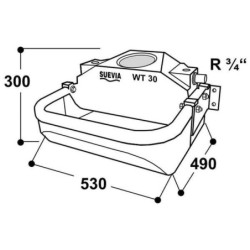 Poidło pastwiskowe model WT30